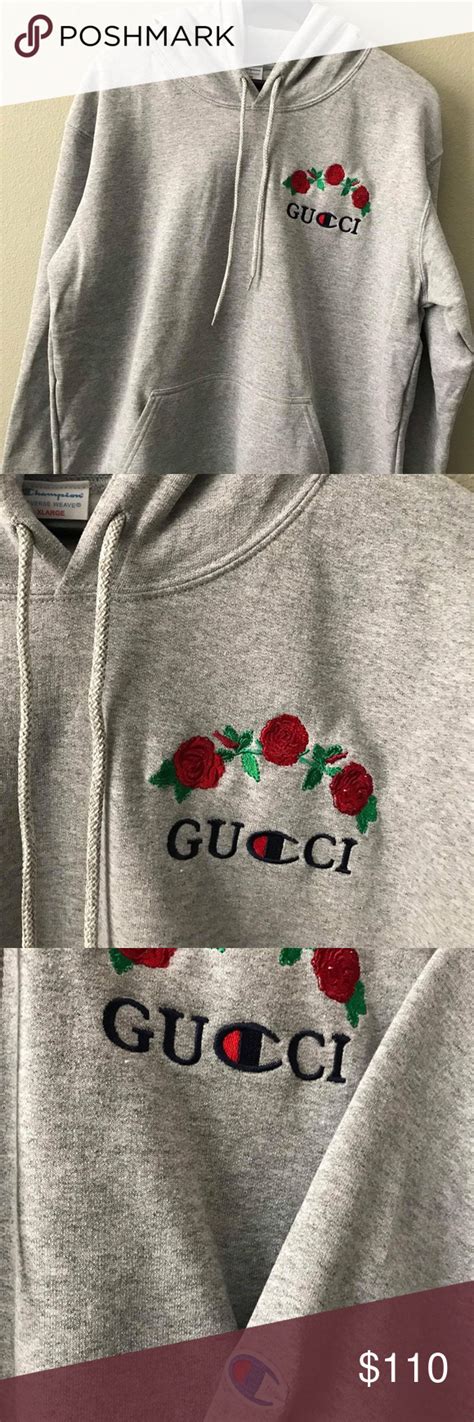 champion gucci hoodie|original Gucci hoodie.